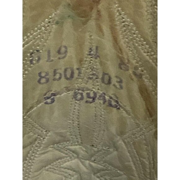 Dan Post Mens Black Leather Western Cowboy Country Boots US 10.5 Pull On - Picture 9 of 11